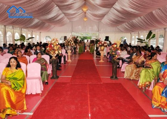 Купить Стандартные размеры ПВХ боковые стенки Party Tent аксессуары Стальной основной столб Простая установка для вечеринки палаток Производство в сети