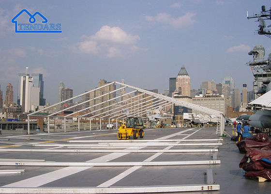 Купить 10x15м Тяжелая палатка маркиза усиленный сплав Clear Span 850г/м2 Тяжелая ткань для коммерческих мероприятий Производство в сети