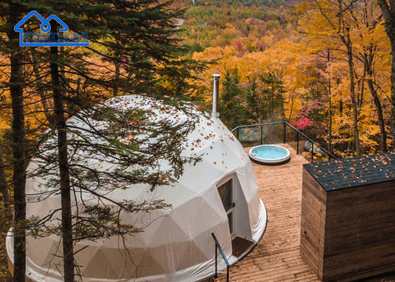 Купить Гостиничная палатка Starry Sky Glamping Дышащая водонепроницаемая Легкая с купольным дизайном Большая роскошная палатка для кемпинга online manufacture