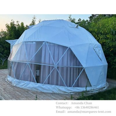 Купить Изготовленный на заказ новый дизайн, устойчивый к ультрафиолетовому излучению, устойчивый к ржавчине, кемпинговый отель, роскошные купольные палатки для кемпинга на открытом воздухе Производство в сети