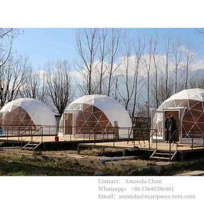 Купить Наружный логотип Custom Printed Glamping Dome Tent Роскошный геодезический дом Dome Tent online manufacture