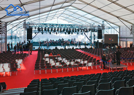 Популярный Large Luxury Outdoor Custom Aluminum Alloy Wedding Marquee Tent Exhibition Event Canopy Structure