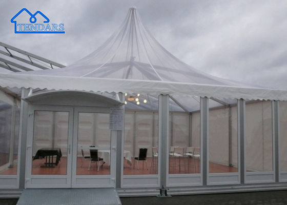 Огнеупорный складной Pop Up Tent Display Party Свадебное мероприятие Алюминиевая пагода Маркизные палатки Custom Print Logo