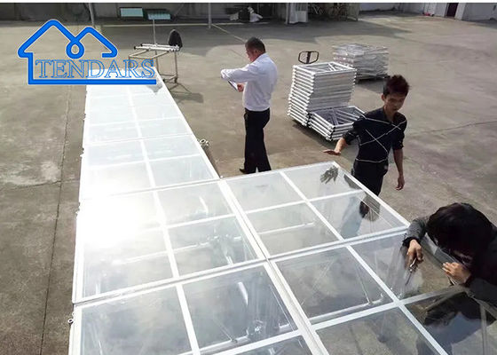 4x4ft и 4x8ft платформа концерт акриловый прозрачность алюминиевый сплав 6082-T6 Сцена с треском
