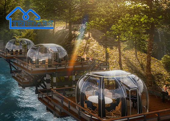 Продается на заказ открытый пузырь прозрачный шатер водонепроницаемый шатер купол
