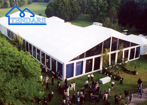 Luxury White Aluminum Party Tents Fire Retardant DIN4 Подержанные палатки для вечеринок и мероприятий