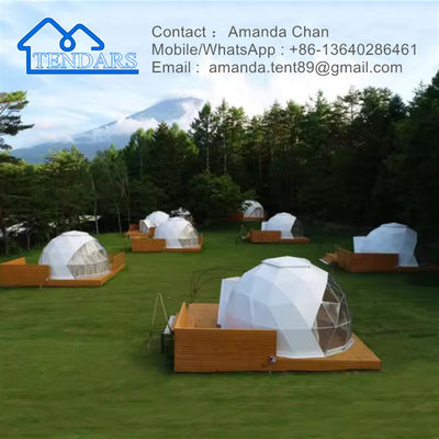 Глампинг Luxury Outdoor PVC Dome Hotel House Domes Tent Half Dome Tent For Activity (Любовь к красоте и красоте)