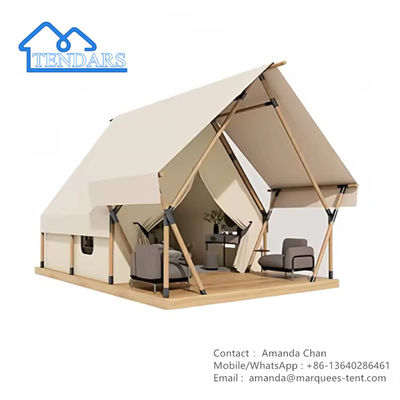 Luxury Camping Hotel Tent Resort House Hotel With Bathroom Canvas Safari Tent (Люксный кемпинговый отель Тент курортный дом Отель с ванной