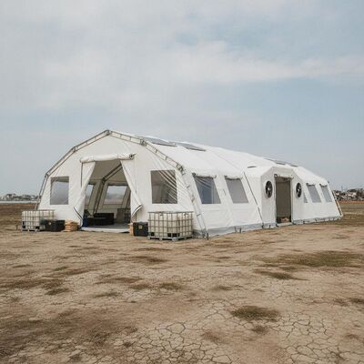 Americas Hurricane Emergency Relief Party Marquee Tent Rapid Deployment FEMA Compatible Disaster Response Canopy Structure