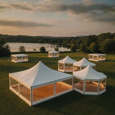 Square/Hexagonal/Octagonal Party Marquee Tents for Outdoor Events